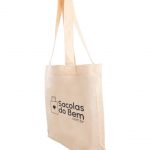 Ecobag Algodão Cru 30x35x10cm 1 Cor