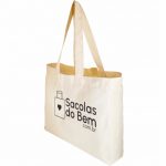 Ecobag Algodão Cru 40x45x10cm 1 Cor
